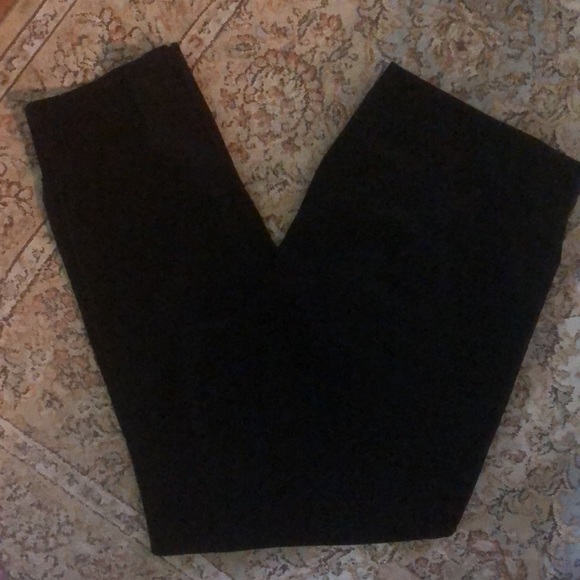 TALBOTS Size 14 P HERITAGE Stretch Velvet FlatFront 
NO Pocket Side-Zip Slimming - Picture 6 of 13